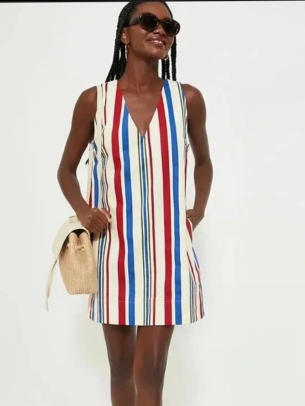 Pomander Place Americana Stripe Kira Dress